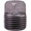1-1/2 In. Black Malleable Square Head Plug 150 PSI Lead Free