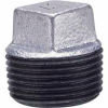 1-1/2 In Galvanized Malleable Cored Plug 150 PSI Lead Free