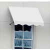 Awntech CR34-5W, Window/Entry Awning 5' 4 -1/2&quot;W x 4'D x 3' 8&quot;H Off White