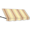 Awntech ER23-8GCK, Window/Entry Awning 8' 4-1/2" W x 3'D x 2'H Gray/Cream/Black
