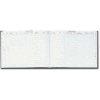 Wilson Jones® Visitors Register Book, 9-1/2" x 12-1/2", Black Hardcover, 208 Pages/Book