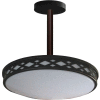 Amax Lighting LED-JR003DP1B 17" LED Diamond Lattice, 35W, 4000 CCT, 2900 Lumen, 82 CRI, Bronze