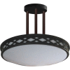 Amax Lighting LED-JR003DP3B 17" LED Diamond Lattice, 35W, 4000 CCT, 2900 Lumen, 82 CRI, Bronze
