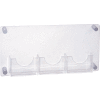 Azar Displays 105584, Bi-fold Size Brochure Holder, 23"W x 1-1/4"D x 11"H