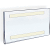 Azar Displays 122014, Sign Holder, 6"W x 3/16"D x 4"H - Pkg Qty 10
