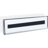 Azar Displays 129918, Vertical Sign Holder/Nameplate Magnetic Tape, 8-1/2"W x 3/16"D x 2-1/2"H - Pkg Qty 10