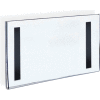 Azar Displays 129922, Horizontal Sign Holder W/ Magnetic Strips, 11"W x 3/16"D x 8-1/2"H - Pkg Qty 10