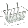 Global Approved 300620 Wire Basket 6 1/4"H Chrome