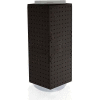 Global Approved 703385-BLK Interlocking Pegboard Countertop Display, 8" x 20", Black ,1 Piece
