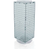 Global Approved 703385-CLR Interlocking Pegboard Countertop Display, 8" x 20", Clear ,1 Piece