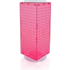 Global Approved 703385-PNK Interlocking Pegboard Countertop Display, 8" x 20", Pink ,1 Piece