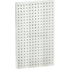 Global Approved 771322-WHT Pegboard Wall Panel, 13.5" x 22", White Solid