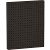 Global Approved 771620-BLK Pegboard Wall Panel, 16" x 20", Black Solid