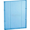 Global Approved 771620-BLU Pegboard Wall Panel, 16" x 20", Blue Opaque