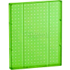 Global Approved 771620-GRE Pegboard Wall Panel, 16" x 20", Green Opaque