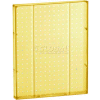 Global Approved 771620-YEL Pegboard Wall Panel, 16" x 20", Yellow Opaque