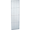 Global Approved 771660-CLR Clear Pegboard Wall Panel, 16" x 60"