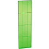 Global Approved 771660-GRE Green Pegboard Wall Panel, 16" x 60"