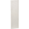 Global Approved 771660-WHT White Pegboard Wall Panel, 16" x 60"