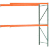 Interlake Mecalux Pallet Rack Tear Drop Add-On 120"W x 42"D x 120"H