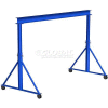 Gorbel® Adjustable Height Steel Gantry Crane, 20'W x 12'-15'H, 2000 Lb. Capacity
