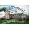 Palram Nature&#8482; Americana Hobby Greenhouse HG5212, 12' L X 12' W, Silver
