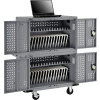 Global Industrial 32-Device Charging Cart For Chromebooks And Tablets, Gray, Assembled