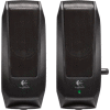 Logitech 980-000012 S120 Slim Mini Stereo Speakers, Black