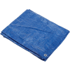Hygrade 5'L X 7'W Poly Tarp, Blue 5 Mil - MT-57