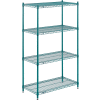 Nexel® S1248G Poly-Green® Epoxy Wire Shelf 48"W x 12"D