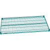 Nexel® S1454G Poly-Green® Epoxy Wire Shelf 54"W x 14"D