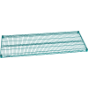 Nexel® S2460G Poly-Green® Wire Shelf 60"W x 24"D