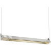 TPI Infrared Spot Heater For Indoor/Outdoor Use, 3000W, 240V, 5-3/8"W x 6-1/2"H, Silver