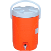Rubbermaid FG16830111 - Beverage Cooler, 3 Gallons, 12-1/2" Dia. x 16-3/4"H, Orange