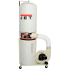 JET 708657K Model DC-1100VX-BK 1.5HP 1-Phase 115/230V 30-Micron Dust Collector W/ Bag Filter Kit