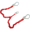 3M Protecta® 1340161 PRO Stretch Shock Absorbing Lanyard, 6'L, 130-310 Cap Lbs