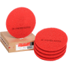 3M 17" Buffing Pad, Red, 5 Per Case