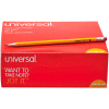 Universal Economy Woodcase Pencil, HB #2, Yellow Barrel, 144/Pack