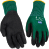 North® Flex Oil Grip Nitrile Coated Gloves, North Safety NF35/9L, Green, 1 Pair - Pkg Qty 144