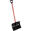 TrueTemper® 1673300 16" Poly Blade Combo Snow Shovel W/ Steel D-Grip Handle