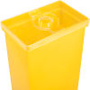 Winholt® 148BIN-YW, Ingredient Bin, Polyethylene, 14-5/8L x 9-1/4W x 23-1/4H, Yellow
																			