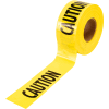 Empire® Caution Barricade Tape, 3" x 1000 ft, Yellow/Black