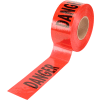 Empire® Danger Barricade Tape, 3" x 1000 ft, Red/Black