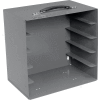 Durham Rack 291-95 - For 2-5/16"H Large Plastic (LP) Compartment Boxes - Fits 5 Boxes