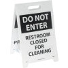 Floor Sign - Do Not Enter Restroom Closed For Cleaning