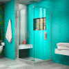 Dreamline SHEN-24320300-04 Unidoor Plus Hinged Shower Enclosure, Brushed Nickel, 32" x 30-3/8" x 72"