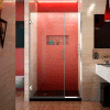 Dreamline SHDR-243957210-01 Unidoor Plus Hinged Shower Door, Chrome, 39-1/2 to 40" x 72"
