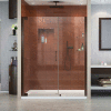 Dreamline SHDR-4149720-06 Elegance Pivot Shower Door, Bronze, 49-1/4 to 51-1/4" x 72"
