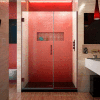 Dreamline SHDR-245157210-06 Unidoor Plus Hinged Shower Door, Bronze, 51-1/2 to 52" x 72"
