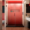 Dreamline SHDR-245407210-06 Unidoor Plus Hinged Shower Door, Bronze, 54 to 54-1/2" x 72"